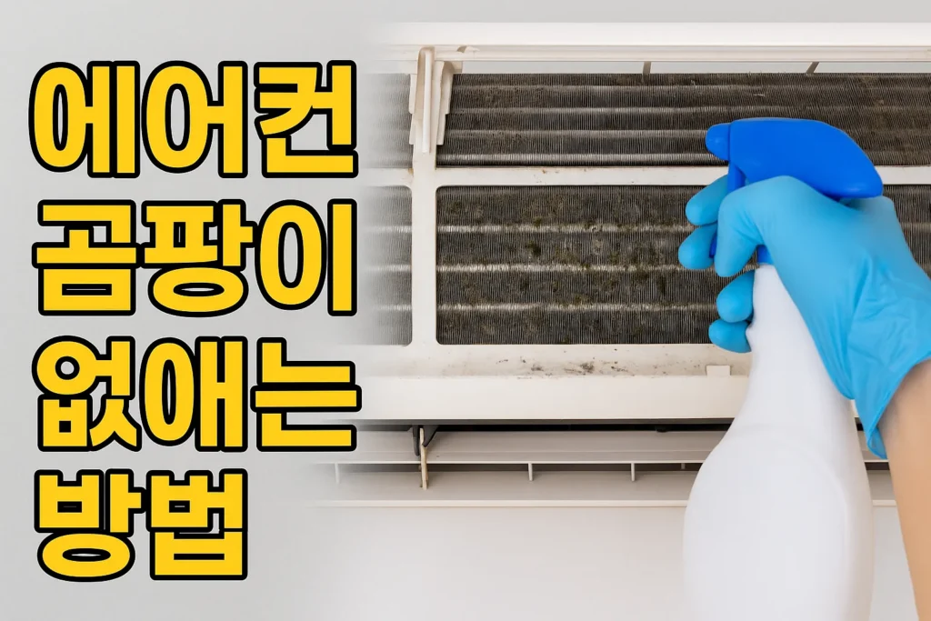 에어컨 곰팡이 안생기게 하는 방법은 무엇인가요? - 에어컨 곰팡이 없애는 방법은 (1)