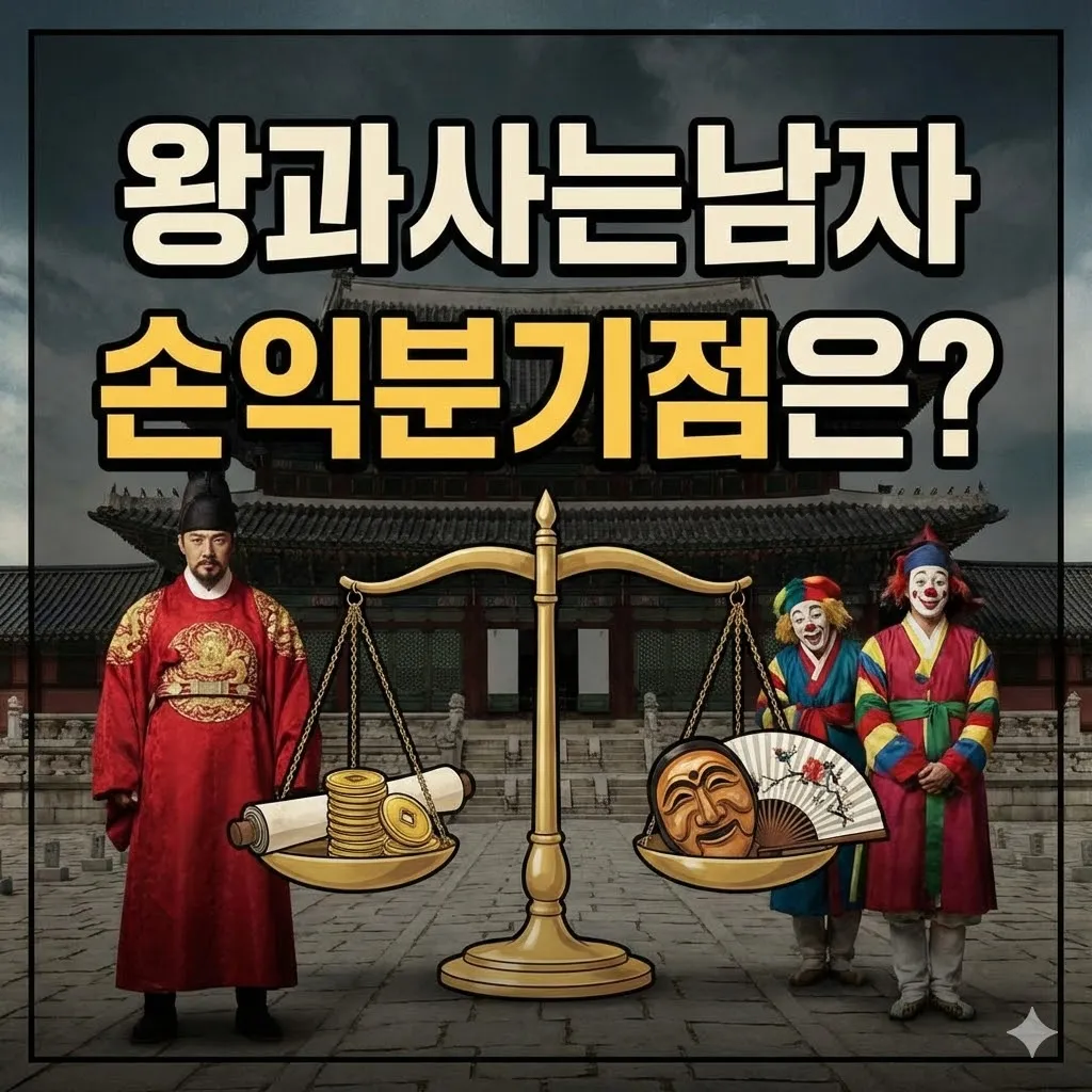 왕과 사는 남자 손익분기점은?